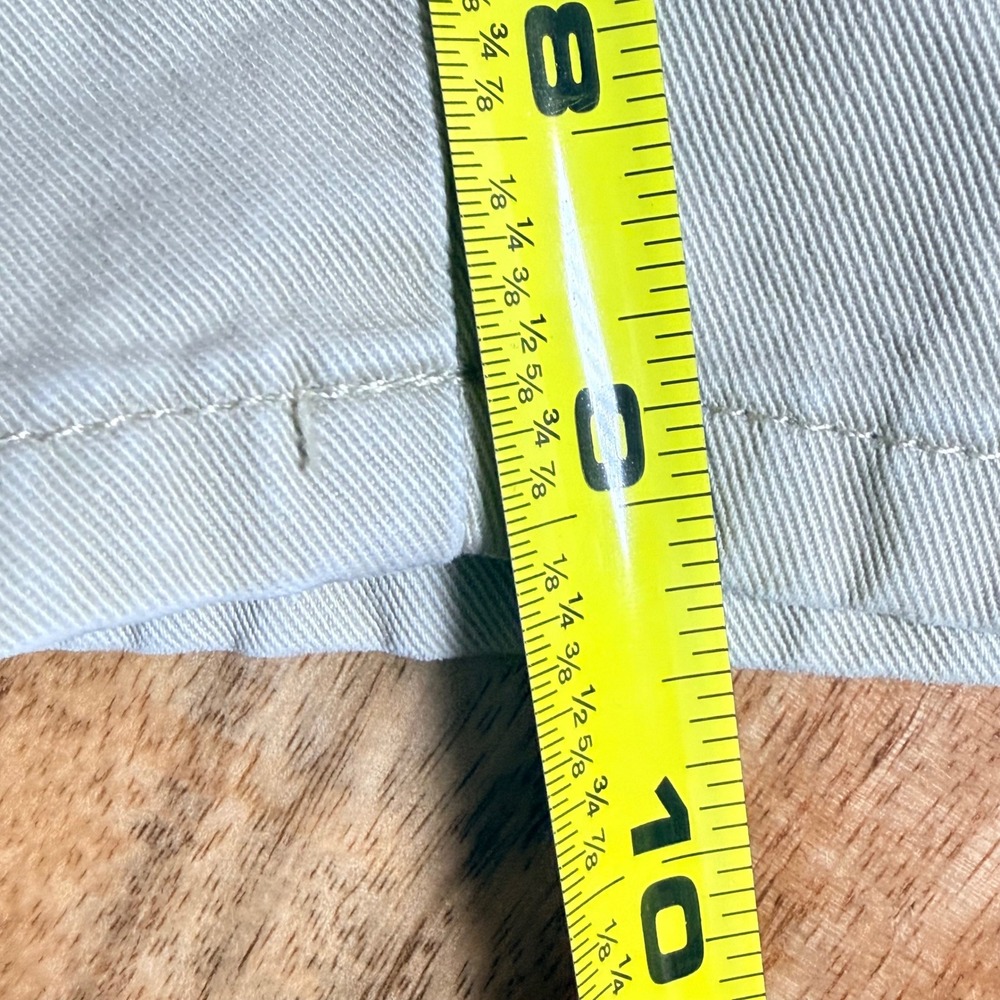 Polo Ralph Lauren Mens Pleated Chino Shorts Khaki Tan Cotton Size 42 Classic Fit - Picture 8 of 9